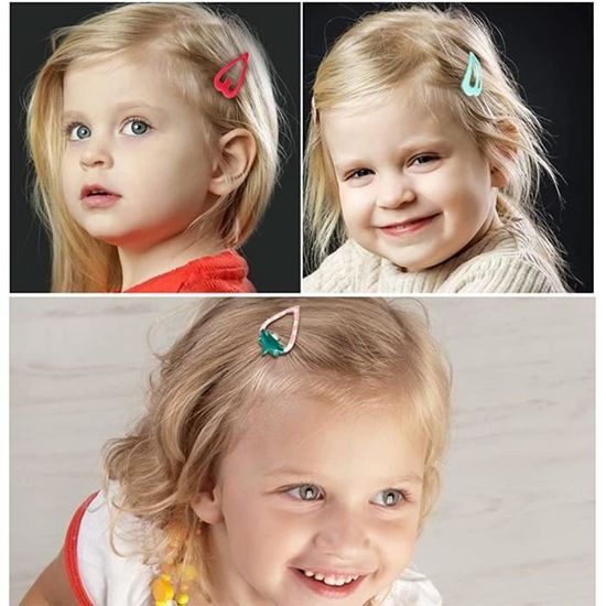 Barrette Bebe Anti Glisse Barette Bebe Fille Motif Colorecouleur Bonbon Animal Barrettes Pour Tous Types De Cheveux Et Tous Type Cdiscount Au Quotidien