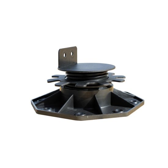 Plot Reglable De 30 A 60 Mm Pour Terrasse Bois Et Composite Noir Achat Vente Joint Colle Plot Reglable De 30 A 60 Mm Cdiscount