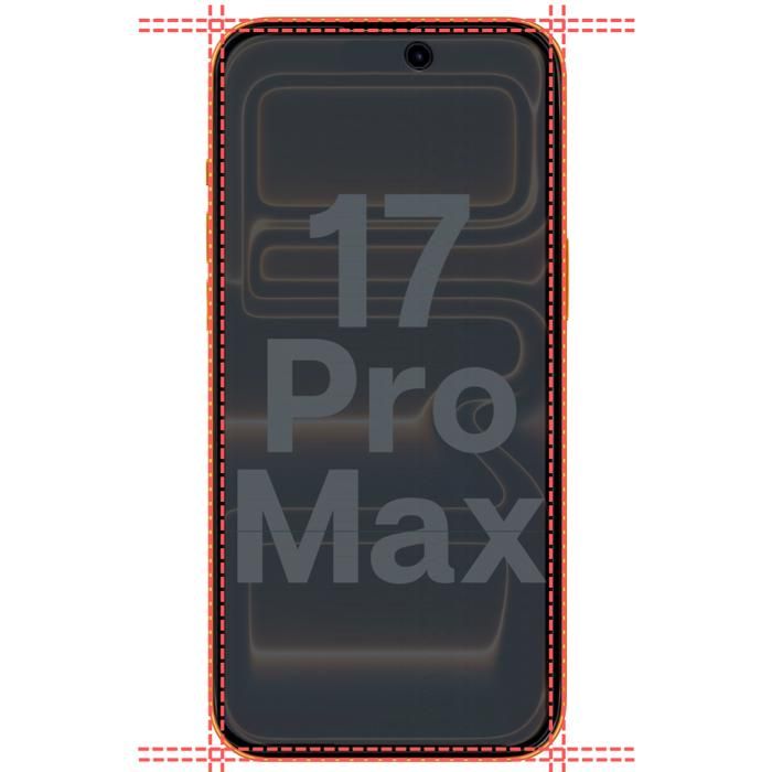 Protection écran Verre Trempé Mat Anti-espion Pour IPhone 17 Pro Max - Lot De 2 - Anti-reflets, Anti-traces - Installation Facile - 8