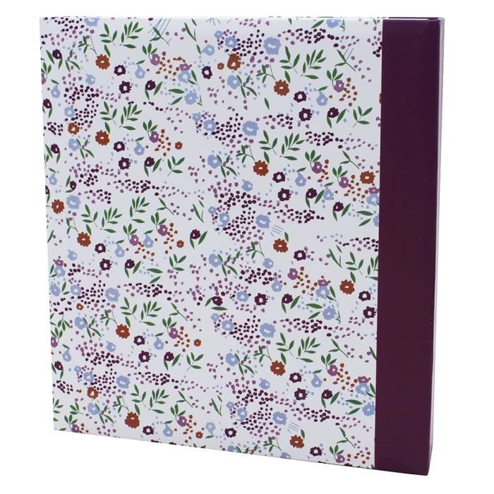 Lot De 4 Albums Photo Field Of Flowers New 200 Pochettes 11,5x15 Cm - Parfait Pour Ranger 800 Photos A5 Multicolore