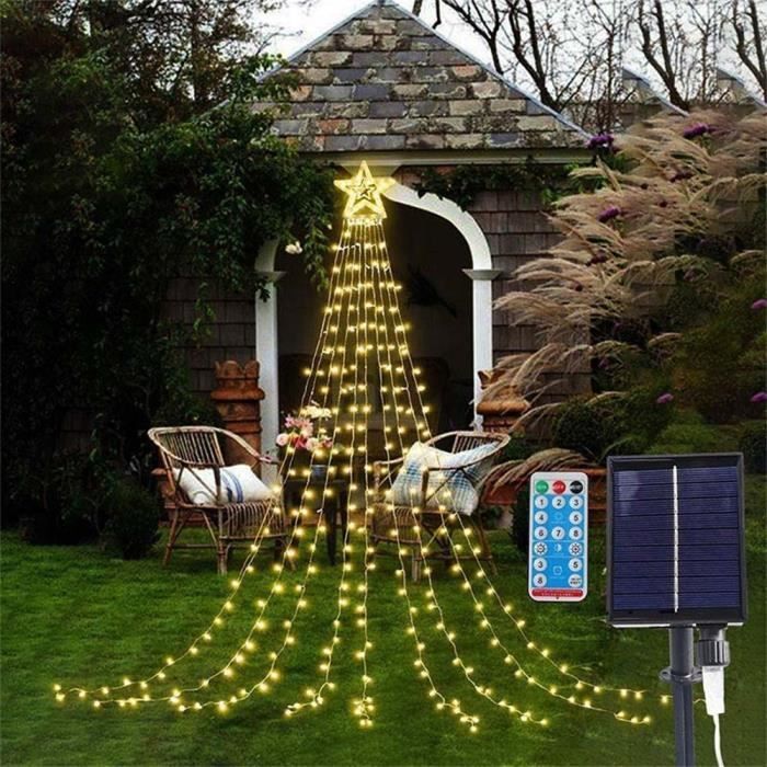 Guirlande Lumineuse Père Noël Parachute - 64 LEDs, 8 Modes, étanche IP64, Pour Intérieur/extérieur - Multicolore - 4