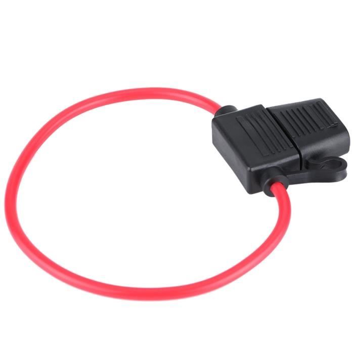 Porte-fusible étanche En Ligne 3A Avec Fil 12AWG - Lot De 2, Pour Protection Circuit Voiture, Bateau, Camping-car