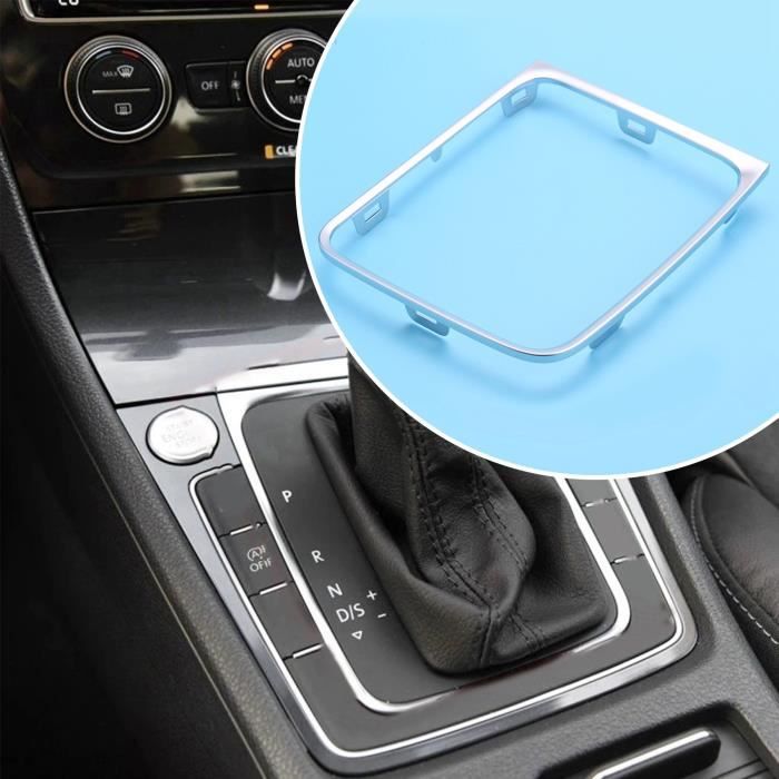 Cadre Chromé Pour Pommeau De Levier De Vitesse Audi A3 2013-2020 - Décor Intérieur Compatible 8V0864260B3Q7 - 6