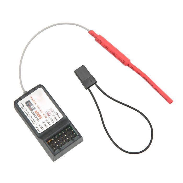VBESTLIFE Récepteur Flysky FS-IA10B 2.4G Récepteur 10 Canaux Sortie PPM avec Port IBus pour Hélicoptère RC