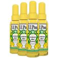Air Wick Desodorisant WC Spray V.I.Poo Anti Odeur Parfum Lemon Idol 55 ml, Lot de 4-0
