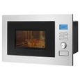 Micro ondes encastrable avec grill Inox Bomann MWG3001HEB-0