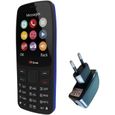 TTfone TT175 Téléphone Portable Basique Débloqué à Double SIM avec Écran de 2,4 Pouces - Appareil Photo,Lampe Torche,Fonctions Si-0