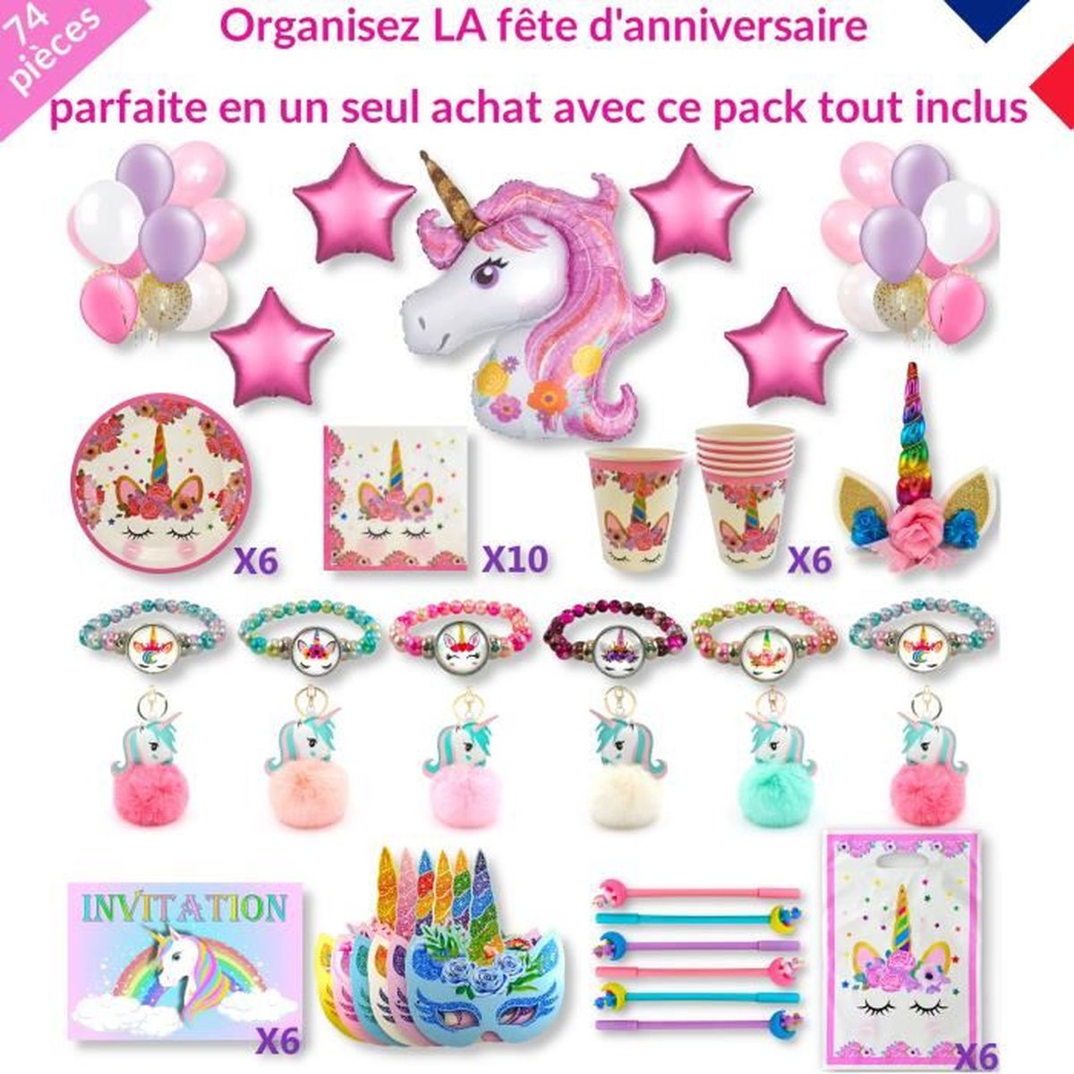Kit Decoration Anniversaire Princesse Cdiscount Kit Decoration Anniversaire Princesse Cdiscount