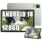 Blackview Tab 60 WiFi Tablette Tactile 10.1" HD+ IPS Android 14 WiFi 6,Bluetooth 5.3,12Go+128Go/SD 1 To 5100mAh WPS Mode PC - Vert
