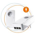 DEVOLO Magic 2 LAN triple - Starter Kit - 2 adaptateurs 3xGigE - 2400 Mbits/s