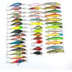 SERDA-RUN® Couleur aléatoire 43 Pcs Bionic Bait Fishing Tackle Mouche de pêche artificiels Appâts Set