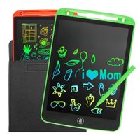 2 Pièces Tablette D'écriture LCD 12 Pouces pour Enfants, Tablette Dessin Enfant, Ardoise Magique, Tablette Magique Enfant
