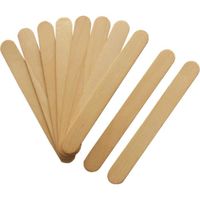 Leonard de Castel 100 spatules bois pour application de la cire à épiler sur le corps Torse Jambes