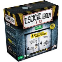 Jeu de société - RIVIERA GAMES - Coffret de 4 jeux Escape Game - Adulte - 60 min