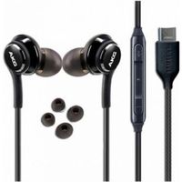 Écouteurs Samsung USB type C Sound by AKG, kit mains libres noir