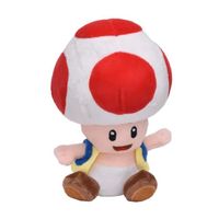 Super Mario Toad Peluche All-Star Collection 7" Idéal pour cadeau