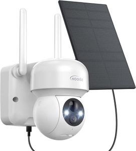 CAMÉRA IP 2K Camera Surveillance WiFi Extérieure Solaire 360° Caméra WiFi Extérieure sans Fil Caméra de Extérieur WiFi Vision Nocturne[J2004]