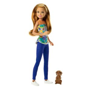 POUPÉE Poupee Mannequin Et Accessoires1 210 - – Stacie Chiot Poupée + Figurine