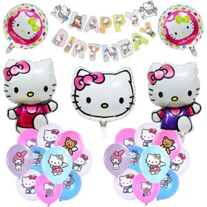 BALLON DÉCORATIF  Balloons - Hello Kitty - Décoration De Fête - 25 P