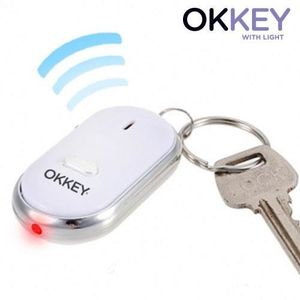 CHG Porte clé siffleur anti perte Localisateur Sonore Key Finder Repérage  de clés porte-clés fourni avec anneaux NOUVEAU