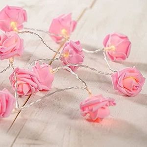 GUIRLANDE LUMINEUSE INT Guirlande lumineuse à 20 LED roses - 3 m - Fille, Princesse, Enfant, Bebe, Chambre Mariage Atmosphera Décorations, (Rose, Batte[480]