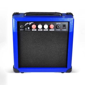 AMPLI PUISSANCE Amplificateur ultra-portable de guitare bleu 20W-6