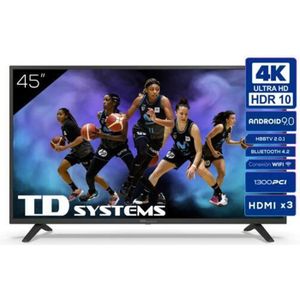 Téléviseur LED TD SYSTEMS TV LED 4K UHD - 45