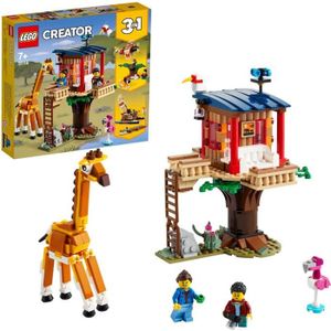 ASSEMBLAGE CONSTRUCTION LEGO® Creator 3-en-1 31116 La Cabane dans l’Arbre 