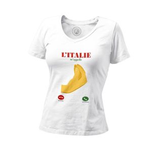 Tee shirt femme marque italienne sales