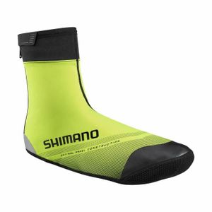 CHAUSSURES DE VÉLO Couvre-chaussures Shimano Soft Shell S1100X - neon