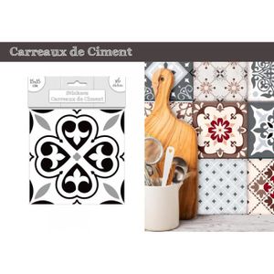 Stickers carreau de ciment - Achat / Vente pas cher