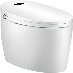 WC - TOILETTES WC japonais monobloc Luxe Diamond TopToilet - TOPTOILET - Sur pied - Blanc - Horizontale - 3/6 L