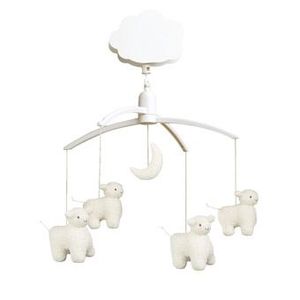 MOBILE Mobile musical moutons et lune