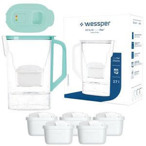 Wessper Adaptateur Glaçons Pour Carafe Filtrante AquaMax AquaClassic Crystalline - Insert Rafraîchissant