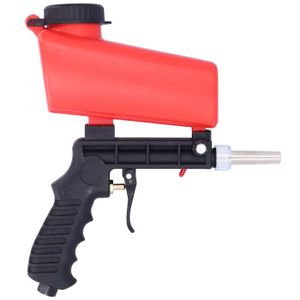 SABLEUSE ZJCHAO Sableuse pneumatique Sableuse Outil de Sablage Pneumatique Portable pour Polissage Enlèvement de bricolage pistolet