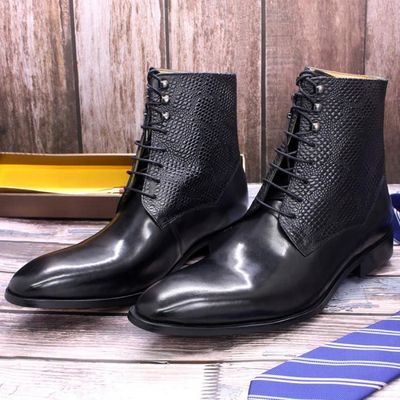 Boots homme on sale bout pointu