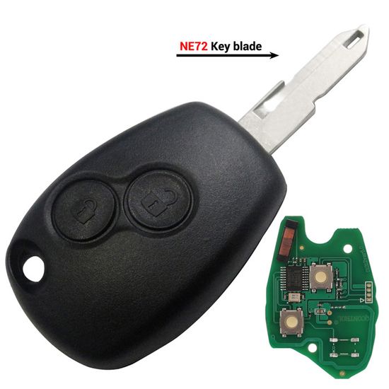 Clé Vierge Dacia Transpondeur Clé Vierge Transpondeur PCF7946 Pour Dacia Sandero Logan Duster (avant 2013) - Origine Générique Serrure Coffre Twingo 2 - Foto 11