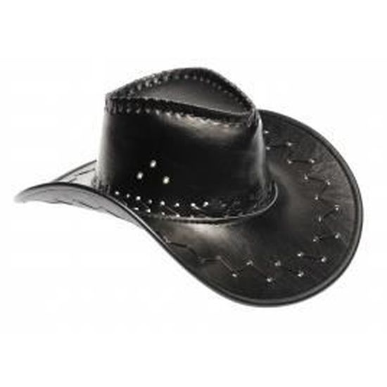 Chapeau de cowboy cuir clearance