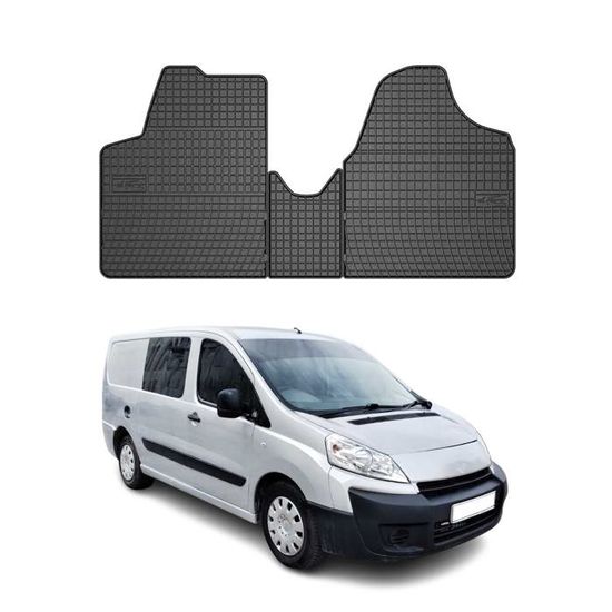 Tapis De Sol Caoutchouc Pour Citroën Jumpy III (à Partir De 2016) - Protection Antidérapante