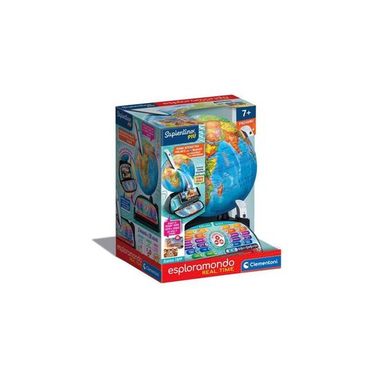 Clementoni - 16445 - Sapientino - La Carte Interactive De L'Italie - Affiche électronique Interactive De L'Italie, Carte Italie Politique, Jeu éducatif 3 Ans, Électronique, Jeu Géographie Enfants