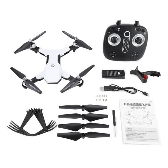 Drone ABSLZER E88, quadricoptère avec deux caméras 480P