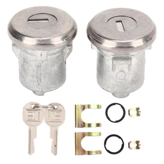 Ashata jeu de cylindre de serrure de porte 7 pièces / ensemble Kit de