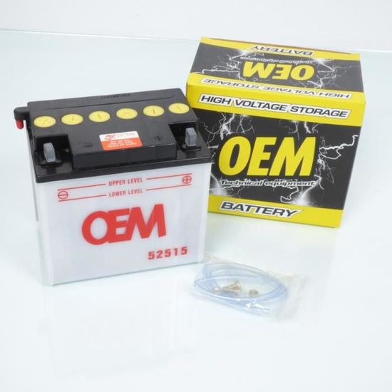 Batterie OEM pour moto BMW 1100 R Rs 1978-1995 52515 - 12V 25Ah - MFPN : 52515 - 12V 25Ah-114904-2N