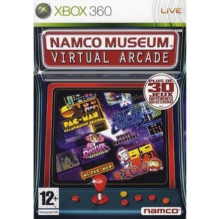 NAMCO MUSEUM : Virtual Arcade / JEU CONSOLE XBOX 3