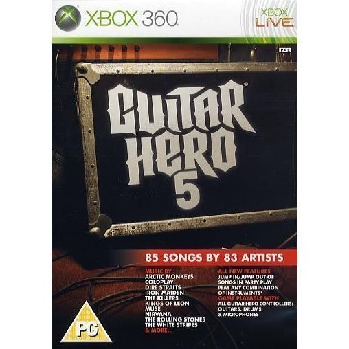 Guitar Hero 5 Xbox 360 - vue 4