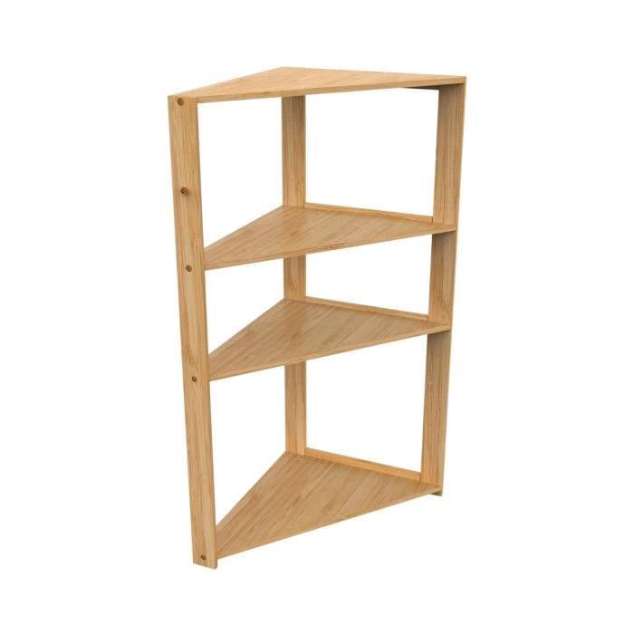 Etagère en Bois à Trois Niveaux - Barrois Antiques