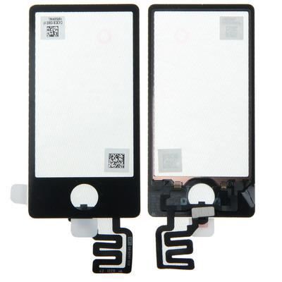Pièce détachée -iPod nano 7 Vitre Tactile de remplacement Noir ALS71581