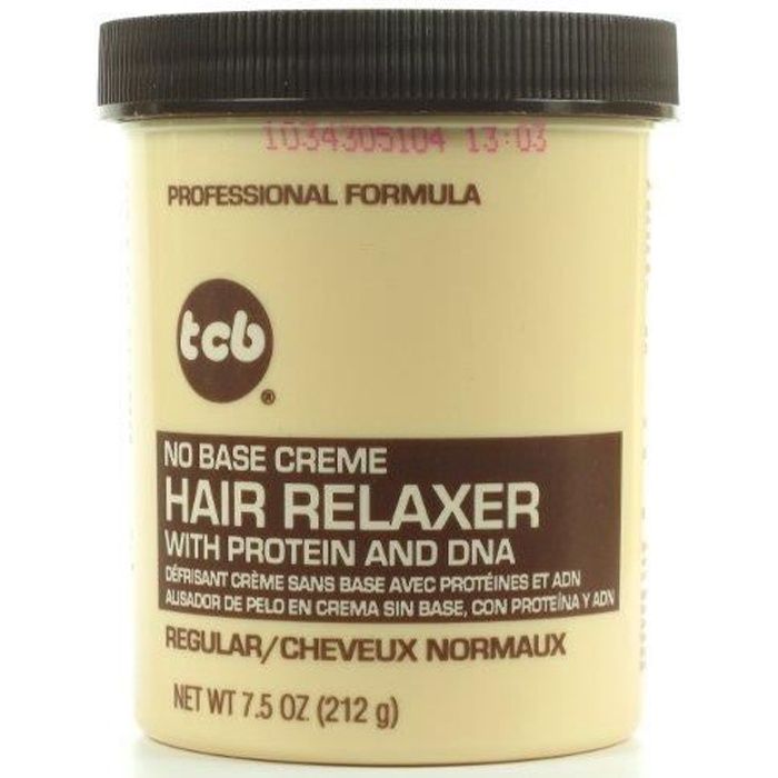 Défrisant Crème sans Base avec Protéines et ADN Cheveux Normaux 212g