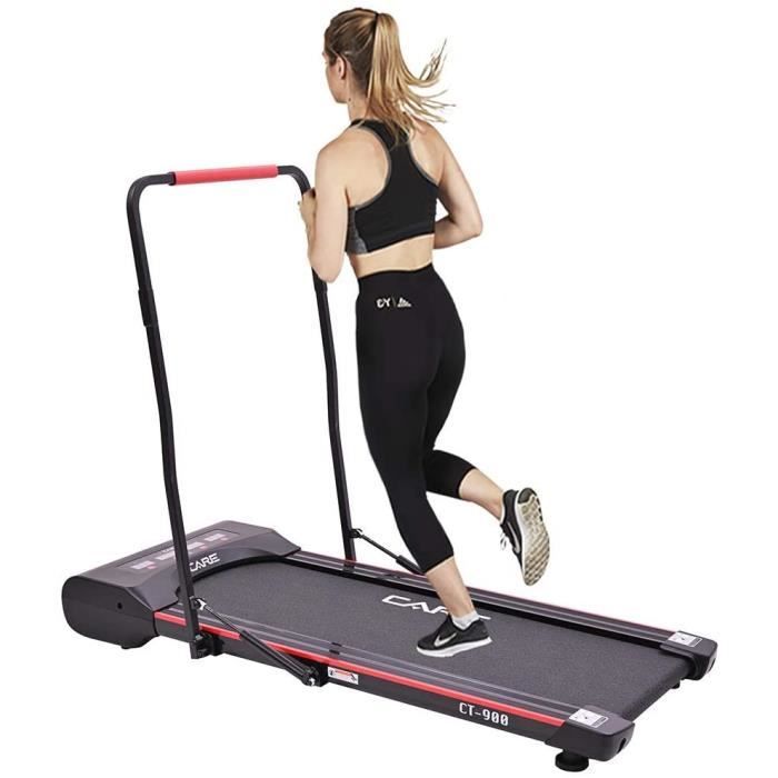 ARE FITNESS - Tapis de Course Motorisé CT-900 - Marche et Marche Rapide à Domicile - Vitesse Maximale 6 km/h - Tapis de Marche Pliab