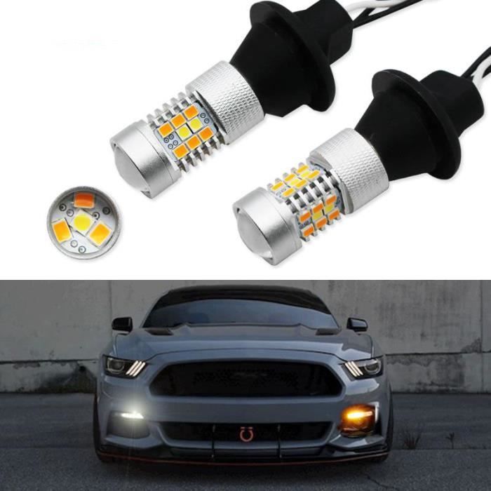 Kit de conversion de feux diurnes / diurnes à haute puissance LED pour la Ford Mustang à partir de 2015